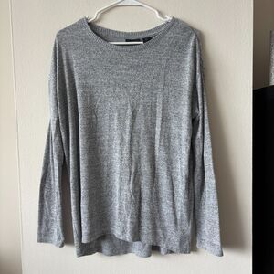 Tahari Gray Knit Sweater - Size small